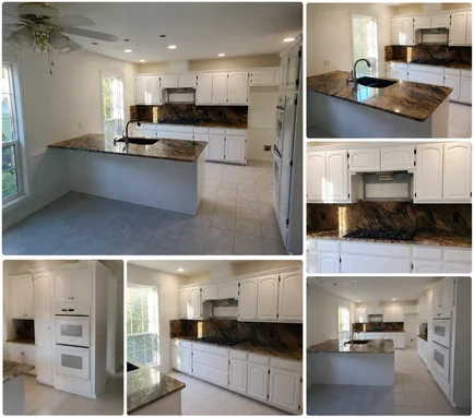 Cabinet painting service in Claremore, Oklahoma