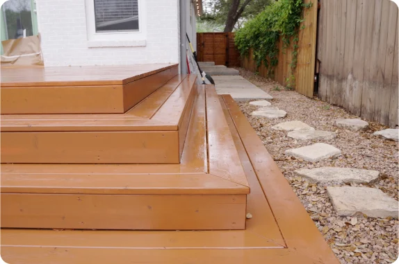 Deck staining work Greater Tulsa OK