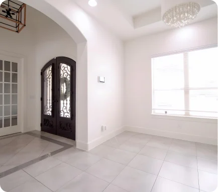 Interior house painting project in Tulsa OK