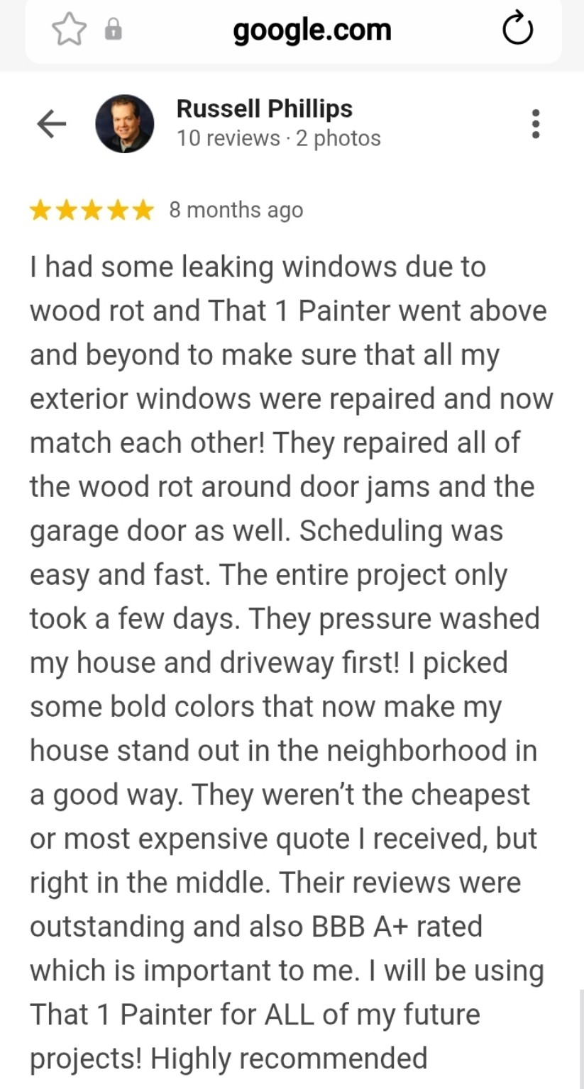 Google customer review 4