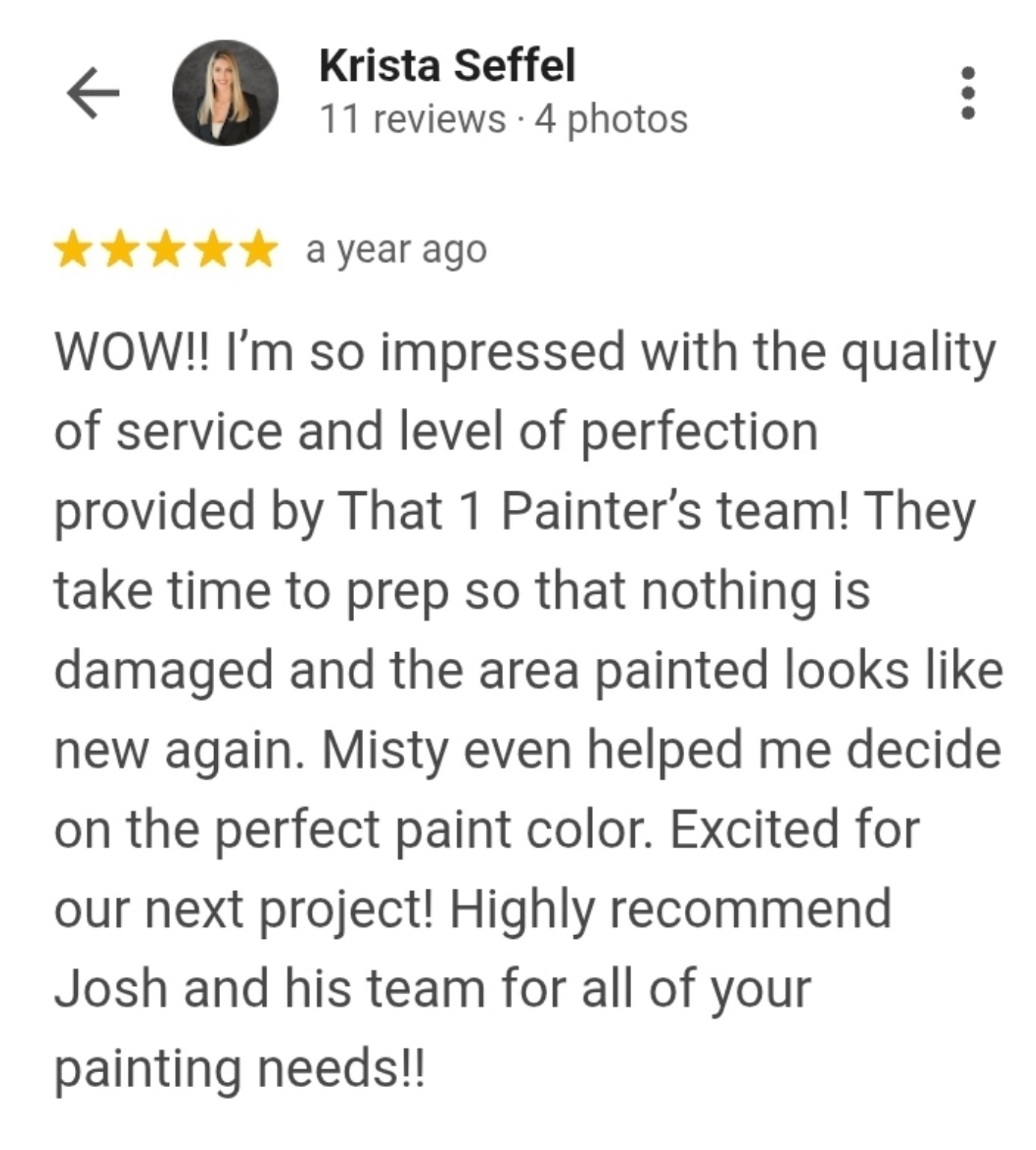 Google customer review 7