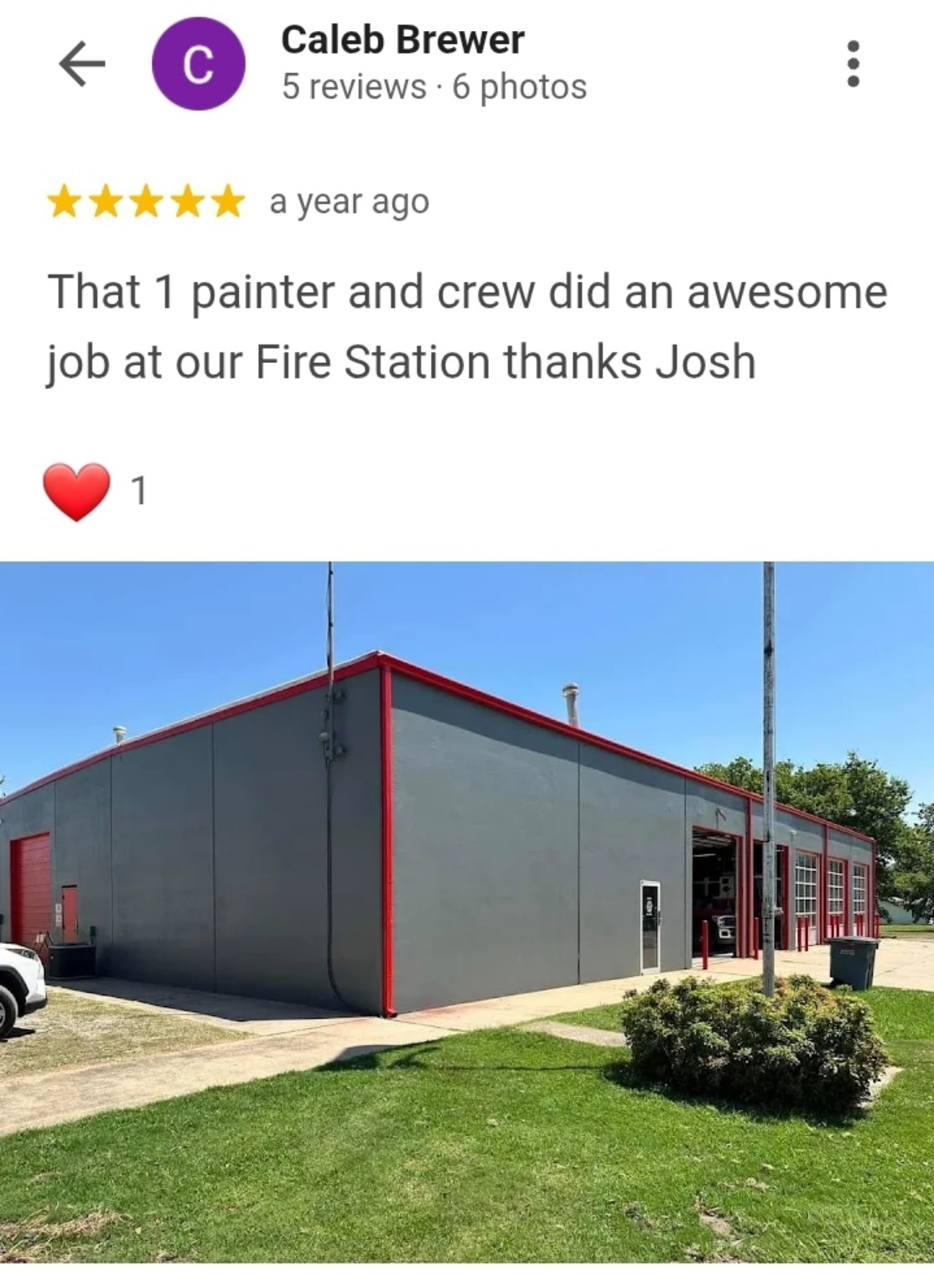 Google customer review 24