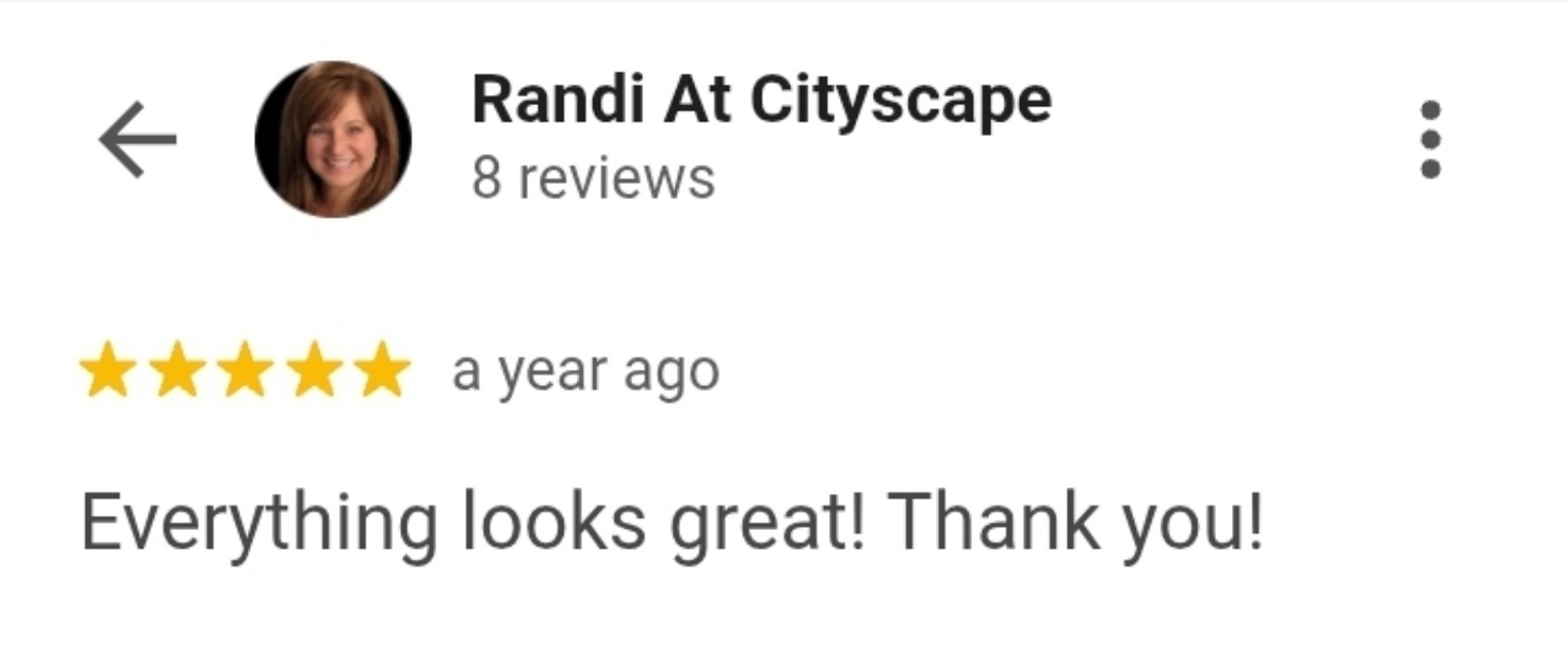 Google customer review 52