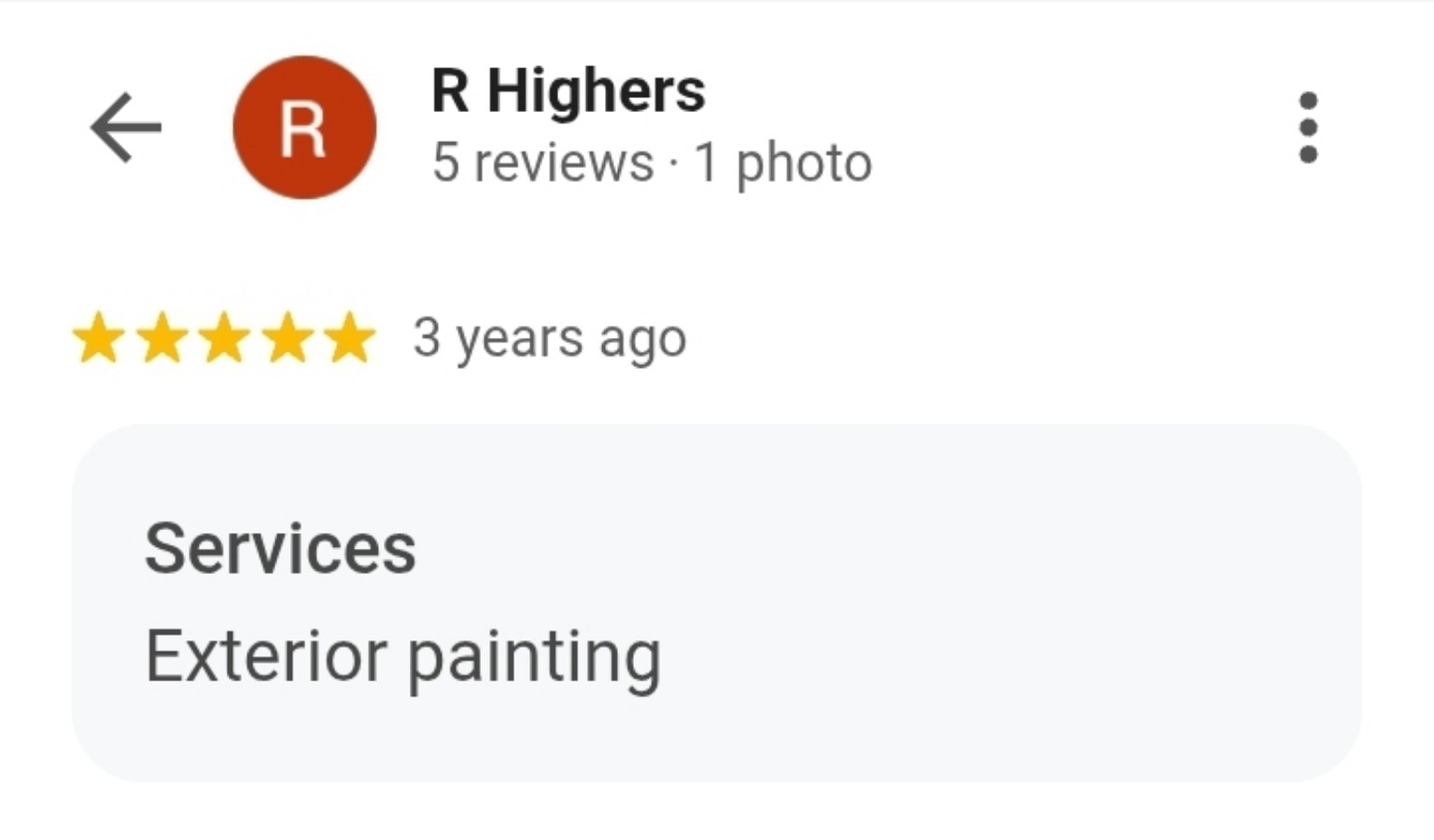 Google customer review 57