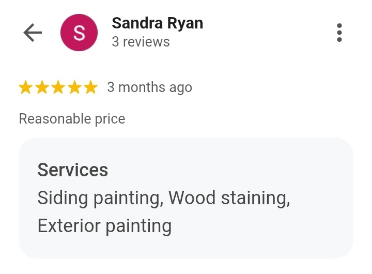 Google customer review 59