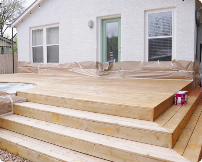 Deck Staining photo