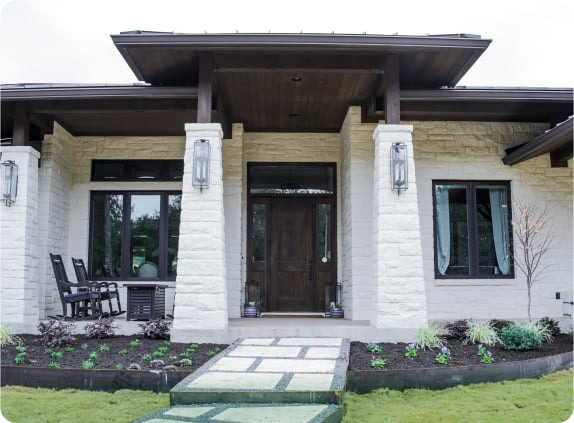 Limewash project photo